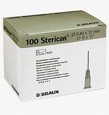 Иглы инъекционные B.Braun Sterican 27G (0,40 x 12 мм)