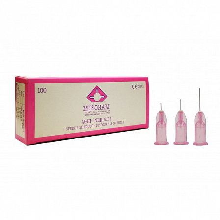 Иглы «Mesoram» AGO MESO LUER 32G 0,23 х 4 мм